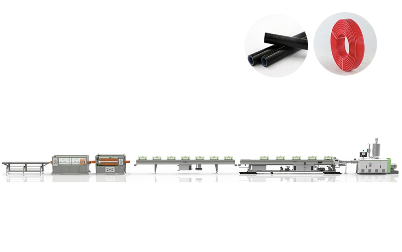 سلسلة MFH PO (PE-RT ، PB) polyolefin الأكسجين مقاومة ثلاث طبقات أو خمس طبقات بثق 