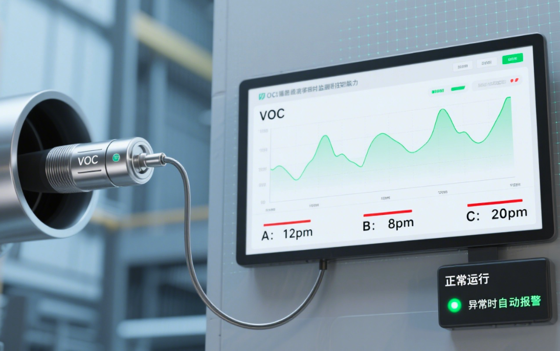 أنظمة مراقبة VOC مضمنة